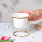 Botanica White Planter with Stand Nestasia
