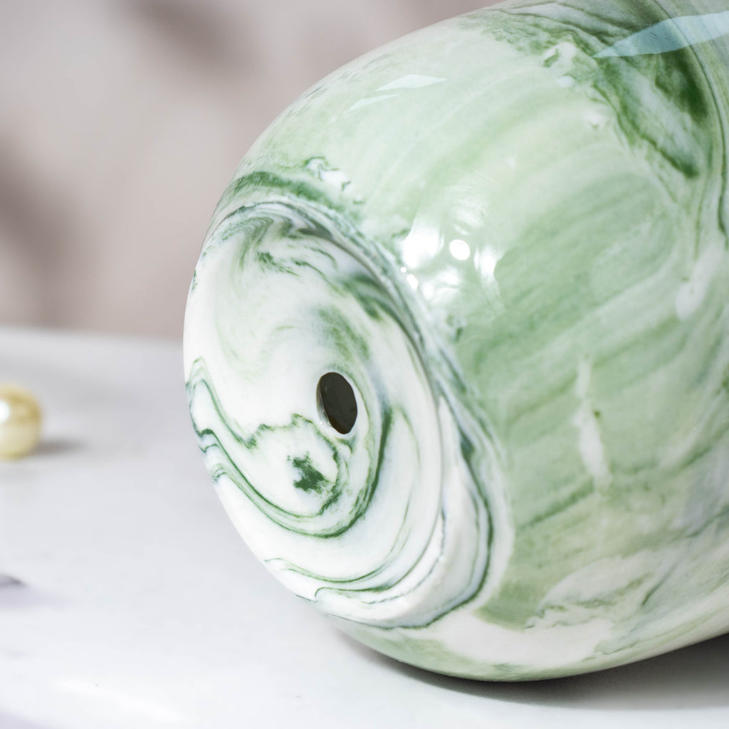 Botanica Marble Green Planter with Stand Nestasia