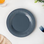 Royal Snack Plate Greyish Blue Small 8.5 Inch Nestasia