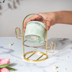 Cacti Frame Marble Ceramic Planter Green Nestasia