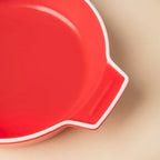 Ceramic Baking Pot Red Small 400ml Nestasia