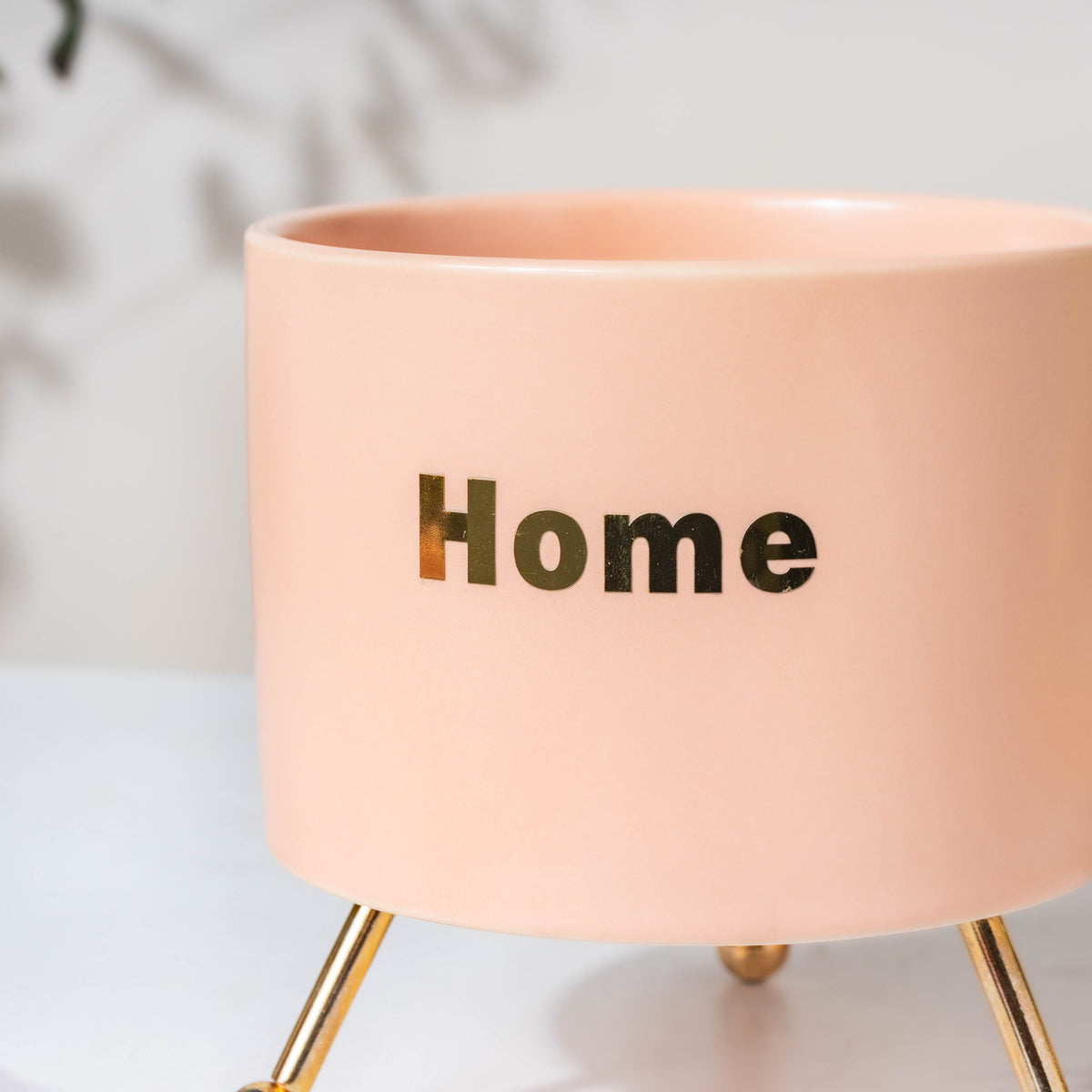 Home Ceramic Planter With Stand Pink Nestasia