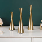Gold Candle Stand Nestasia