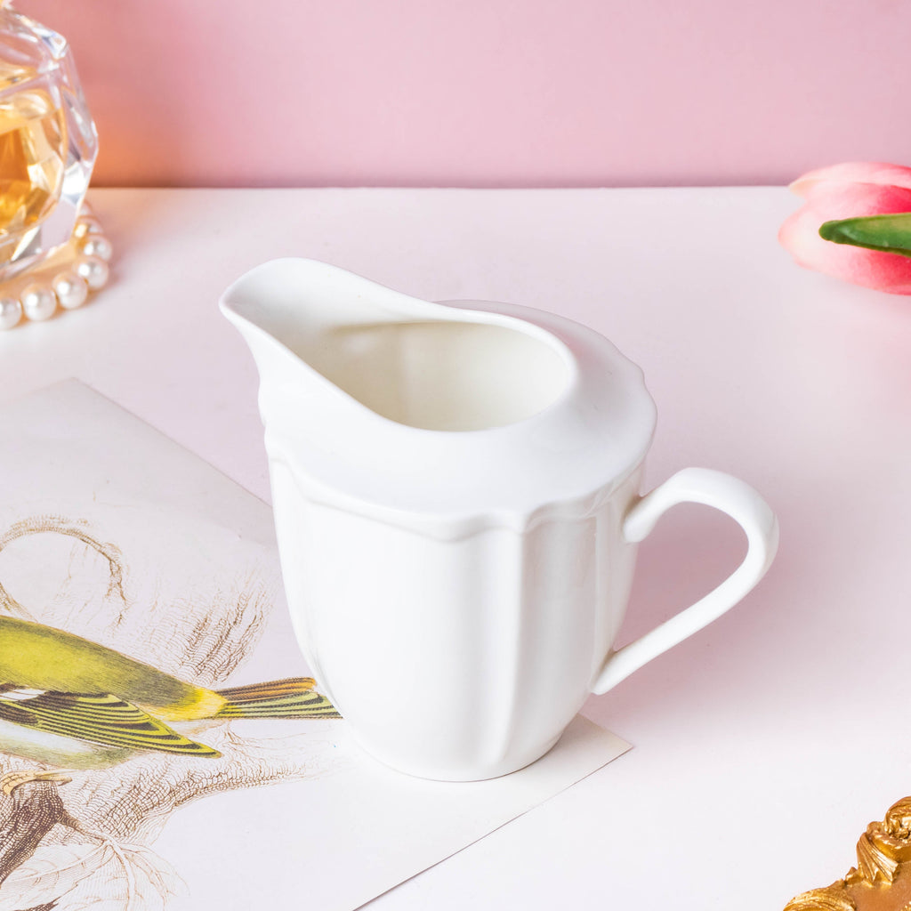 Serena White Truffle Elegant Milk Pot 250 ml Nestasia