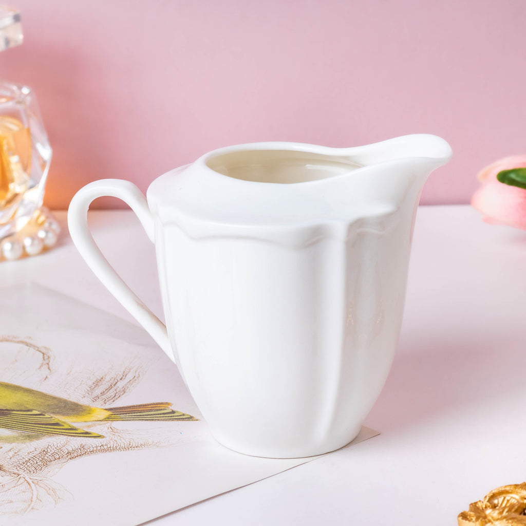 Serena White Truffle Elegant Milk Pot 250 ml Nestasia