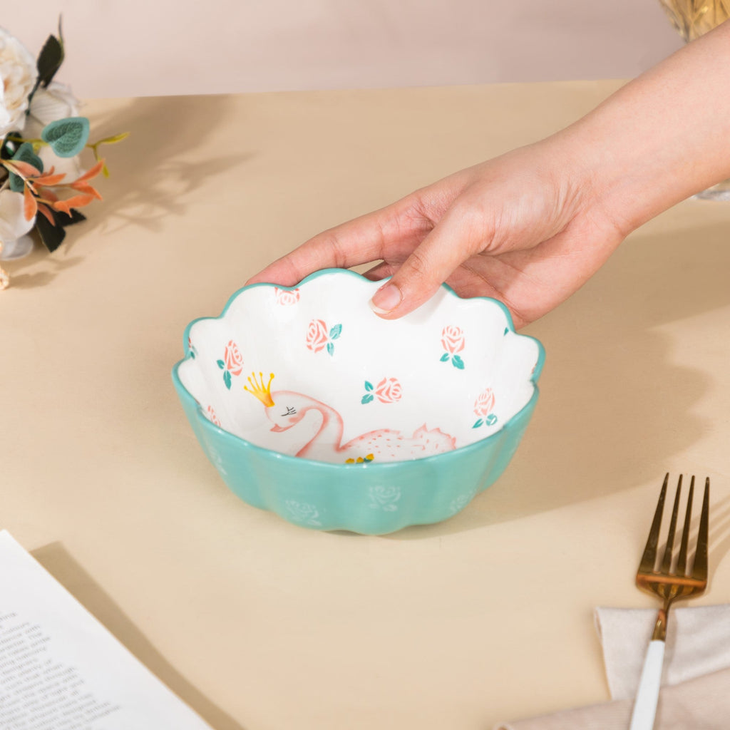 Swan Snack Bowl 400 ml Nestasia
