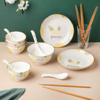 Pineapple Snack Set For 4 Nestasia