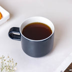 Viorel Prussian Blue Ceramic Cup 250 ml Nestasia