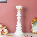 Chess King Showpiece White 15 Inch Nestasia