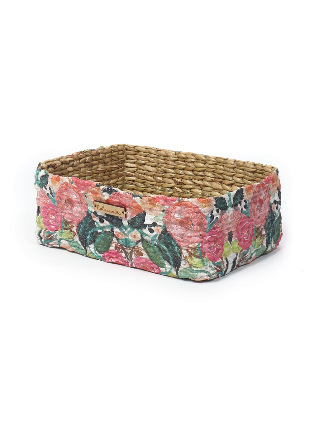 Natural Seagrass Organiser Basket for Everyday Home and Office Organization