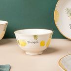 Pineapple Snack Set For 4 Nestasia