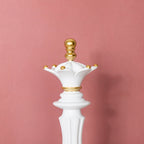 Chess Queen Showpiece White 14 Inch Nestasia