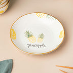 Pineapple Snack Set For 4 Nestasia