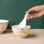 Pineapple Snack Set For 4 Nestasia