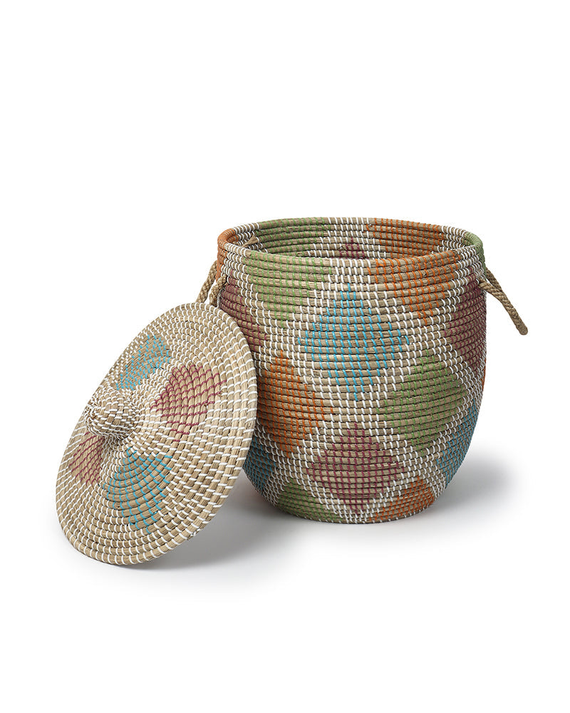 Multi-Purpose Jute Rope Basket for Clothes, Laundry, and Home Essentials