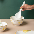 Pineapple 16 piece Soup Set For 4 Nestasia