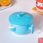 Tellytubby Stay Warm Steel Bowl With Suction Base Blue 300 ml Nestasia