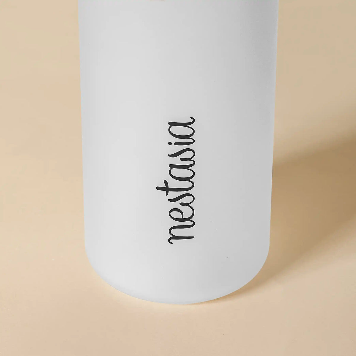 Time Marker Matte Water Bottle White 1L Set Of 2 Nestasia