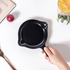 Black Microwavable Baking Tray 6 inch Nestasia