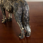 Antique Howling Wolf Showpiece 9 Inch Nestasia