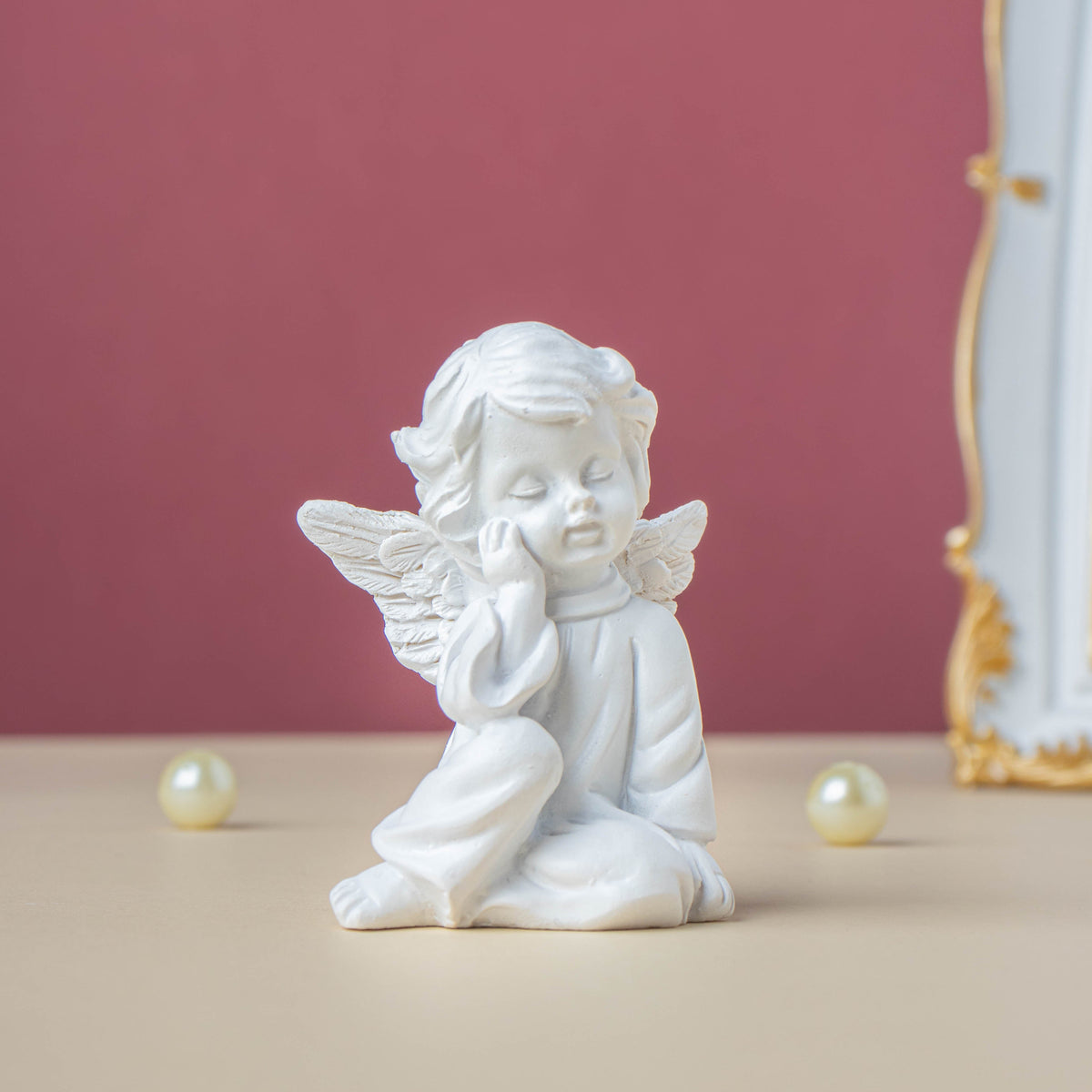 Sitting Angel Showpiece Nestasia