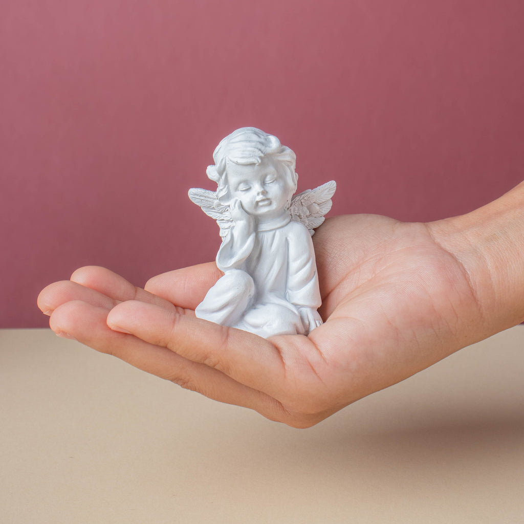 Sitting Angel Showpiece Nestasia