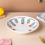 Carmella Floral Ceramic Pasta Plate Nestasia
