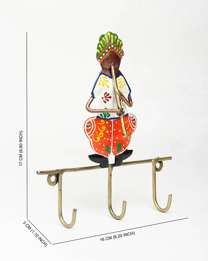 Modern Metal Wall Key Holder for Home and Office Key Hanger and Keychain Organizer