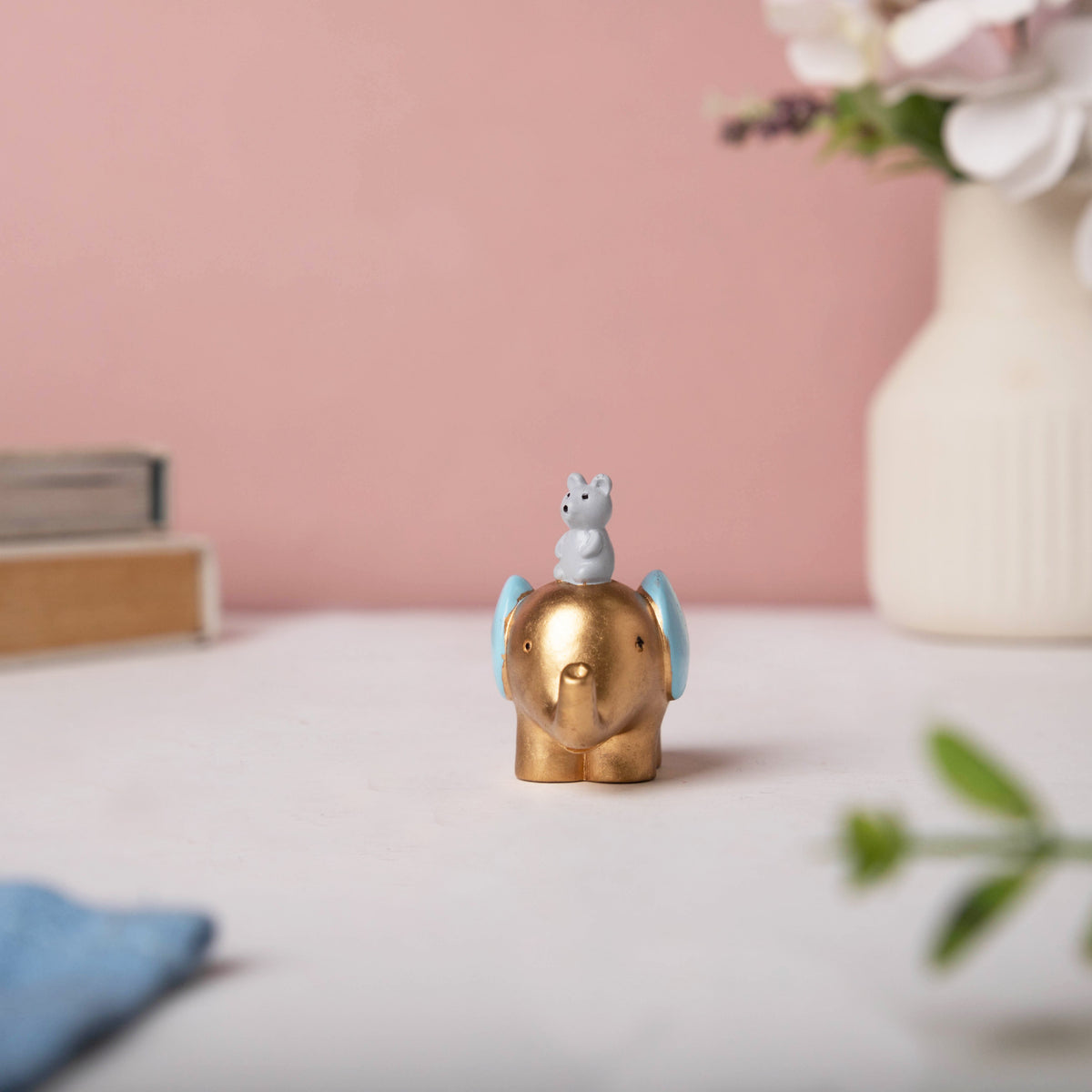 Blue Ear Elephant Decor Nestasia