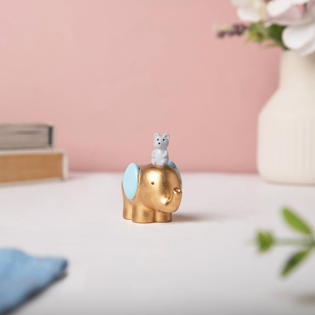 Blue Ear Elephant Decor Nestasia