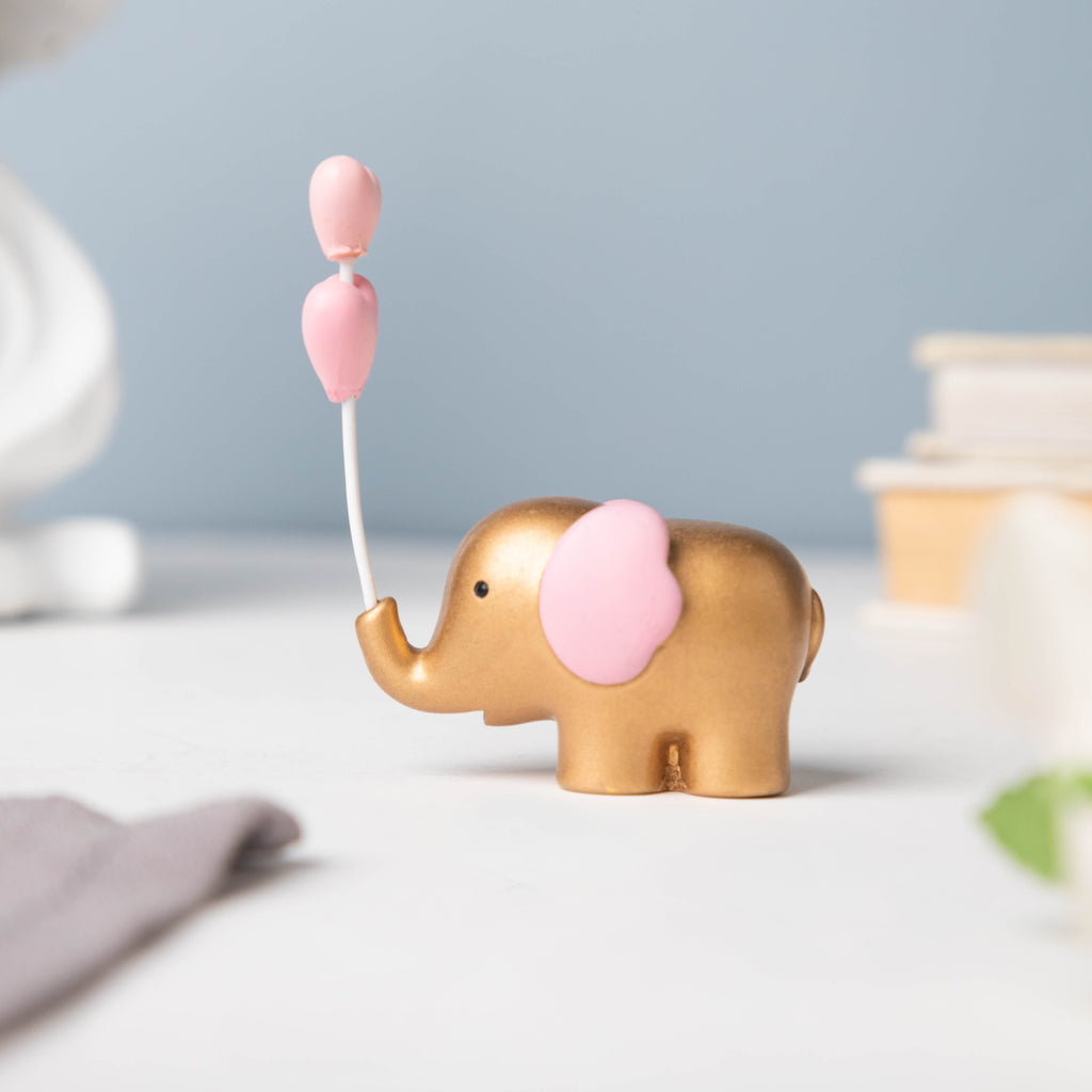 Pink Heart Elephant Decor Nestasia