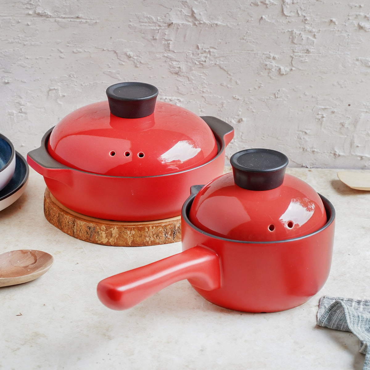 Cooking Pot Red