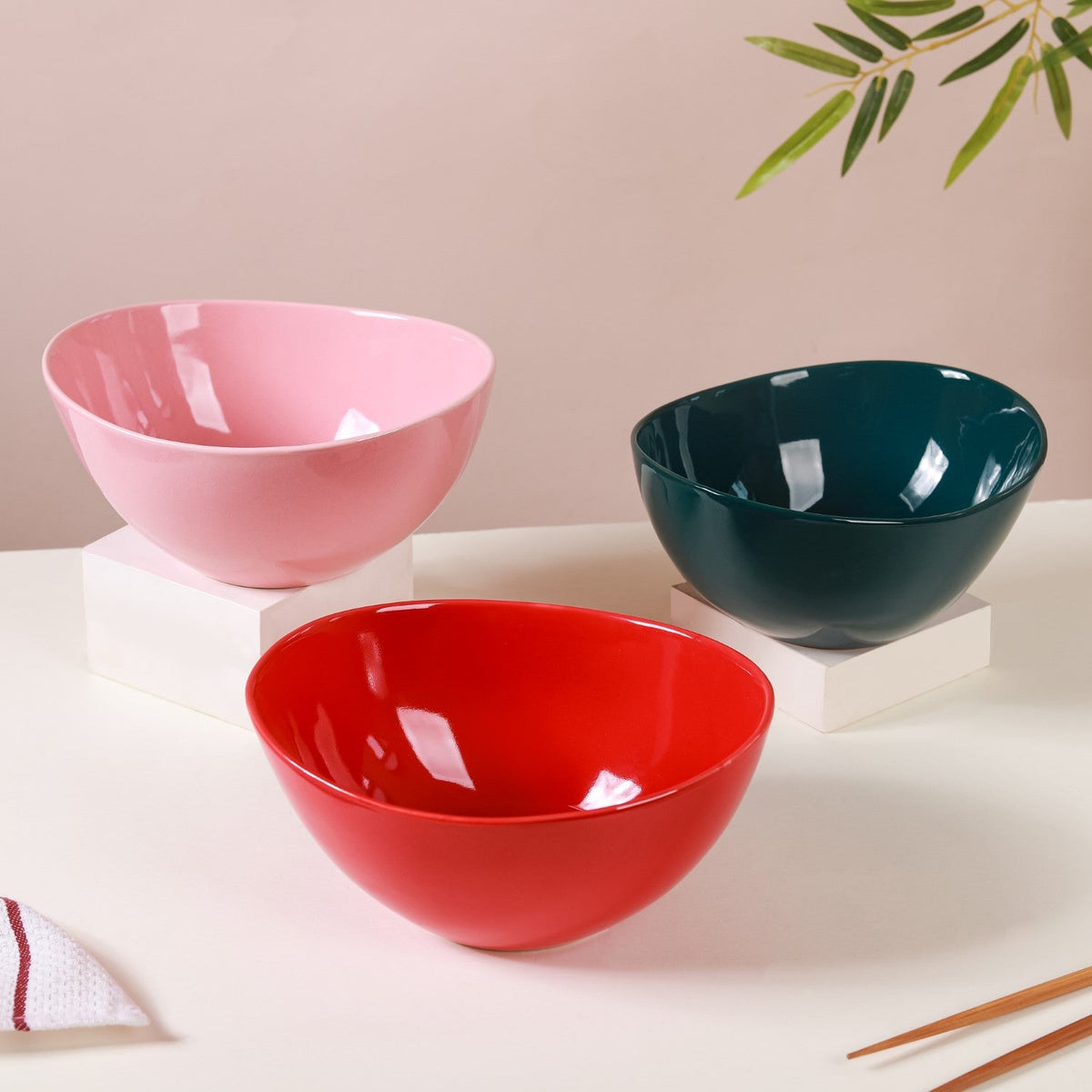 Ceramic Contemporary Bowl Large 1200 ml Nestasia
