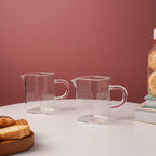 Small Glass Jug Set of 2 Nestasia