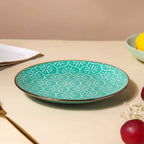 Fiesta Mosaic Turquoise Snack Plate 8 Inch Nestasia