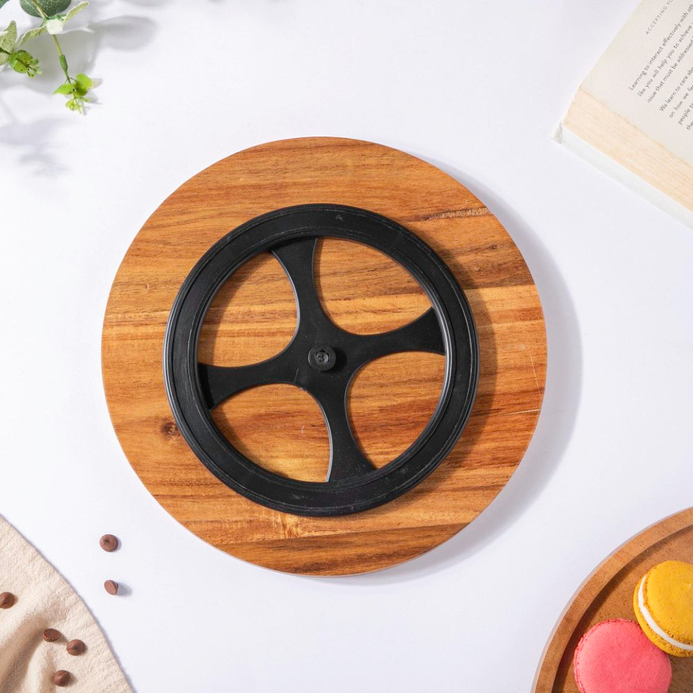 Rotating Cake Stand 9.5 Inch Nestasia