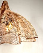 Minimalist Rattan Ceiling Light for Balcony and Living Room