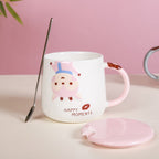 Cartoon Mug With Lid Nestasia