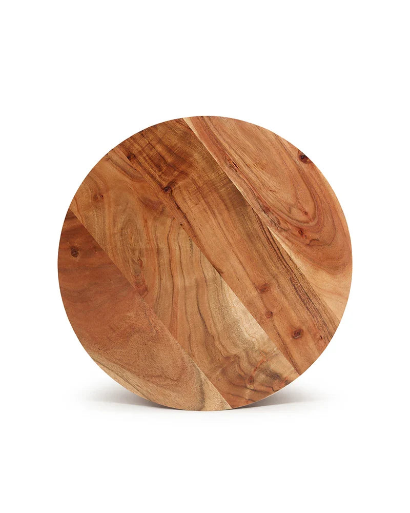 Brown Rattan Stool for Home Styling and Corner Display