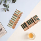 Glass Straw Set of 4 Nestasia