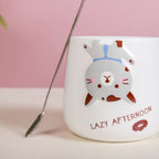 Cartoon Mug With Lid Nestasia