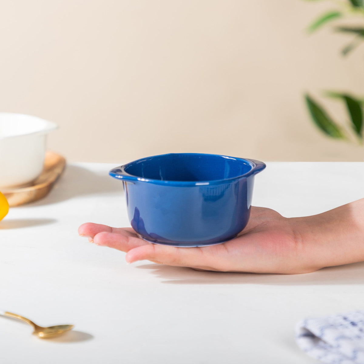 Bowl For Baking Blue Small 300ml Nestasia
