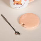 Cartoon Mug With Lid Nestasia