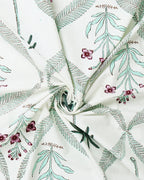 Artisanal Jaipur Handblock Printed 100% Premium Cotton King Bed Sheet with Matching Pillow Covers