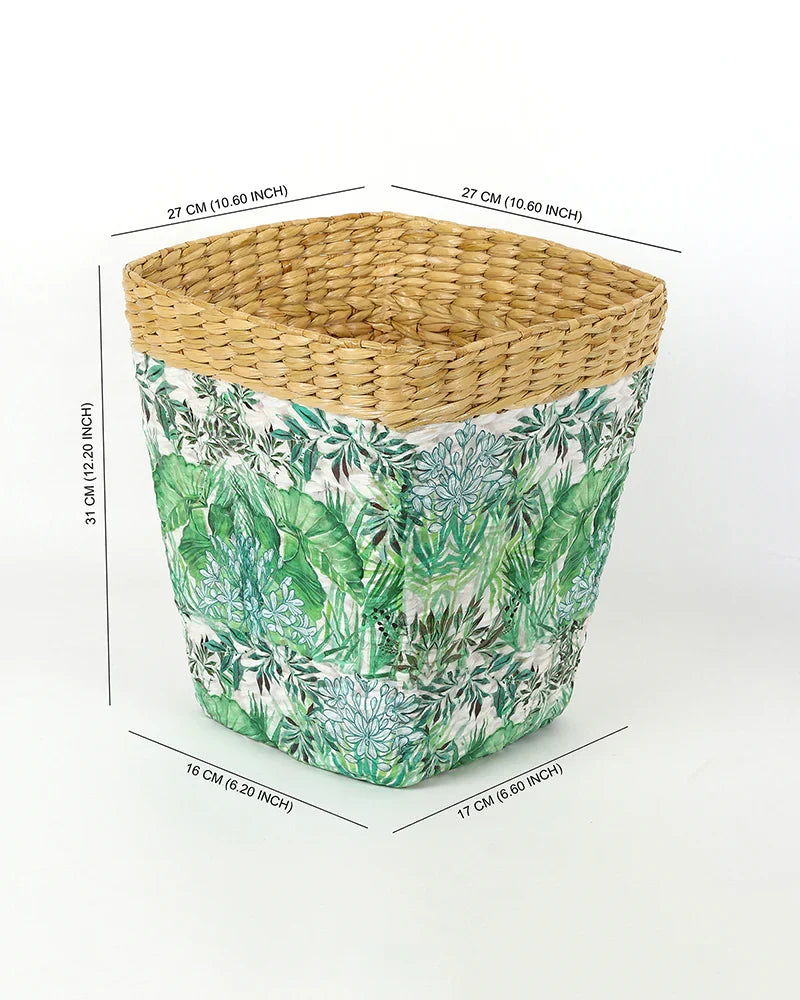 Seagrass Dustbin for Home and Kitchen Multi-Purpose Waste Bin
