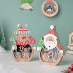 Snowman Belly LED Light Showpiece 6 Inch Nestasia