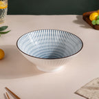 Meraki Striped Ramen Bowl 700 ml Nestasia