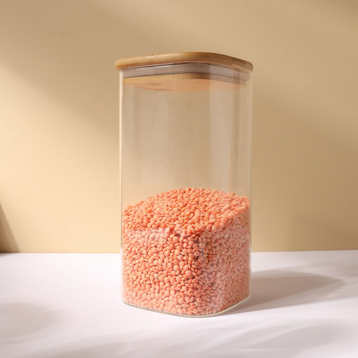 Vacuum Seal Glass Jar Set of 3 Nestasia