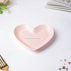 Small Heart Starter Plate Pink Nestasia