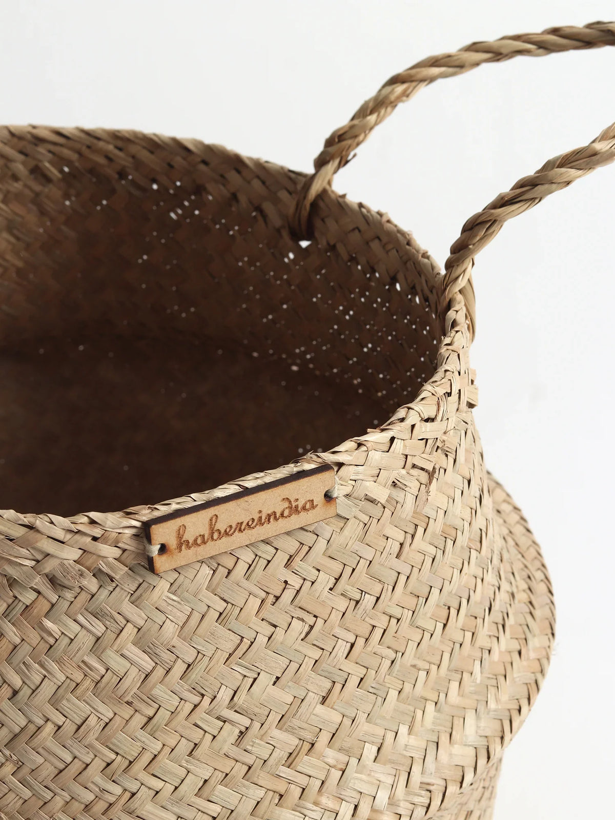 Neutral Belly Basket for Greenery, Toys & More